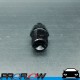 PROFLOW Male AN To NPT Adaptor Fitting AN -4 (AN4) 1/4" NPT Straight Black