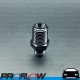 PROFLOW Male AN To NPT Adaptor Fitting AN -4 (AN4) 1/4" NPT Straight Black