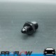 PROFLOW Male AN To NPT Adaptor Fitting AN -4 (AN4) 3/8" NPT Straight Black