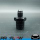 PROFLOW Male AN To NPT Adaptor Fitting AN -4 (AN4) 3/8" NPT Straight Black