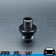 PROFLOW Male AN To NPT Adaptor Fitting AN -6 (AN6) 1/8" NPT Straight Black