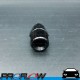 PROFLOW Male AN To NPT Adaptor Fitting AN -6 (AN6) 3/8" NPT Straight Black