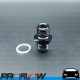 PROFLOW Male AN To NPT Adaptor Fitting AN -6 (AN6) 1/4" Nps (GM Gear Box Adaptor) Black