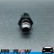 PROFLOW Male AN To NPT Adaptor Fitting AN -6 (AN6) 1/4" NPT Straight Black