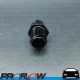 PROFLOW Male AN To NPT Adaptor Fitting AN -6 (AN6) 1/4" NPT Straight Black