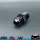 PROFLOW Male AN To NPT Adaptor Fitting AN -8 (AN8) 1/2" NPT Straight Black