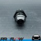 PROFLOW Male AN To NPT Adaptor Fitting AN -8 (AN8) 3/8" NPT Straight Black