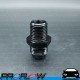 PROFLOW Male AN To NPT Adaptor Fitting AN -8 (AN8) 3/8" NPT Straight Black