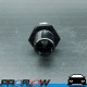 PROFLOW Male AN To NPT Adaptor Fitting AN -10 (AN10) 3/8" NPT Straight Black