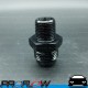 PROFLOW Male AN To NPT Adaptor Fitting AN -10 (AN10) 3/8" NPT Straight Black