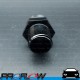 PROFLOW Male AN To NPT Adaptor Fitting AN -12 (AN12) 1/2" NPT Straight Black