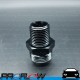 PROFLOW Male AN To NPT Adaptor Fitting AN -12 (AN12) 1/2" NPT Straight Black