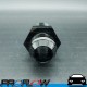 PROFLOW Male AN To NPT Adaptor Fitting AN -12 (AN12) 1" NPT Straight Black