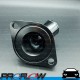 PROFLOW Black Chevrolet V8 Thermostat Housing 307 327 350 400 454 45 Degree Swivel