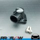 PROFLOW Chevrolet V8 Thermostat Housing 307 327 350 400 454 90 Degree Swivel Black