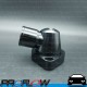 PROFLOW Chevrolet V8 Thermostat Housing 307 327 350 400 454 90 Degree Swivel Black