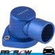 PROFLOW Ford Cleveland Thermostat Housing 302 351C 90 Degree Blue