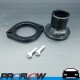 PROFLOW GM LS1 LS2 Straight Thermostat Housing Holden Commodore Chevrolet Black