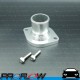 PROFLOW GM LS1 LS2 Straight Thermostat Housing Holden Commodore Chevrolet Silver