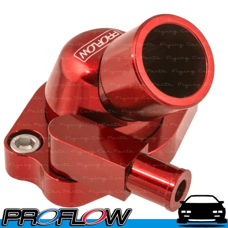 PROFLOW Holden Commodore V8 253 308 Swivel Thermostat Housing Red