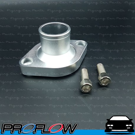 PROFLOW Chevrolet V8 Thermostat Housing 307 327 350 400 454 Straight Silver