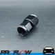 PROFLOW Female Flare Swivel AN Reducer Black Fitting Straight AN6 6AN to AN8 8AN