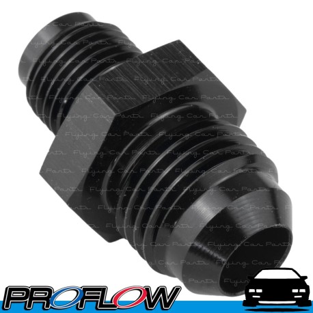 PROFLOW Male AN Reducer AN -12 (AN12) to AN -8 (AN8) Black