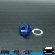 PROFLOW Male Metric To NPT Female Reducer Adaptor M14 x 1.5 to 1/8" NPT Blue