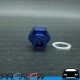 PROFLOW Male Metric To NPT Female Reducer Adaptor M14 x 1.5 to 1/8" NPT Blue