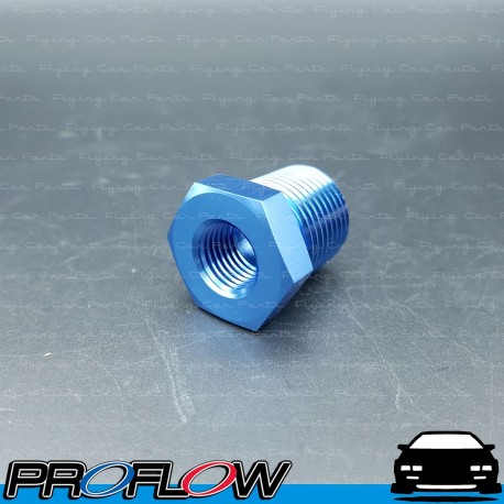 PROFLOW Male To Female NPT Reducer 1/2" to 1/4" Blue