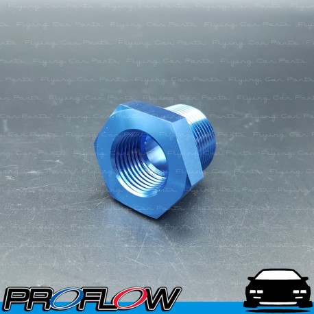 PROFLOW Male To Female NPT Reducer 3/4" to 1/2" Blue