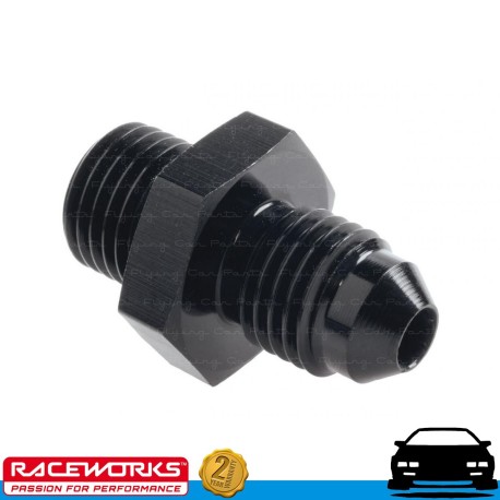 RACEWORKS Metric Male M12x1.25 To Male Flare AN -4 (AN4)