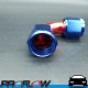 PROFLOW Female Flare Union 90 Degree Fitting Adaptor AN -10 (AN10) Blue