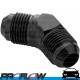 PROFLOW Male Union Fitting Adaptor 45 Degree AN -16 (AN16) Black