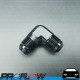 PROFLOW Male Union Fitting Adaptor 90 Degree AN -8 (AN8) Black