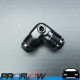 PROFLOW Male Union with 1/8" NPT Fitting Adaptor 90 Degree AN -8 (AN8) Black