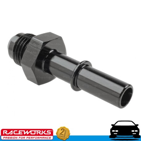 RACEWORKS AN -6 (AN6) To 3/8" Male EFI Quick Connect