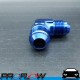 PROFLOW Male Union Fitting 90 Degree AN -8 (AN8) Blue