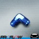 PROFLOW Male Union Fitting 90 Degree AN -8 (AN8) Blue