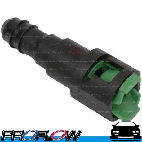 PROFLOW Nylon 5/16" Female QR Quick Connect Straight To 3/8" (10mm) Barb