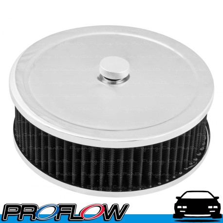 PROFLOW Chrome Top Air Cleaner 6" x 2" Assembly