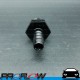 PROFLOW Male AN -8 (AN8) ORB O-Ring Port To 3/8" Barb Adaptor Fitting Black