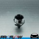 PROFLOW Male AN -8 (AN8) ORB O-Ring Port To 3/8" Barb Adaptor Fitting Black