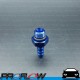 PROFLOW Male AN -4 (AN4) ORB O-Ring Port To 5/16" Barb Adaptor Fitting Blue