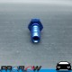 PROFLOW Male AN -4 (AN4) ORB O-Ring Port To 3/8" Barb Adaptor Fitting Blue