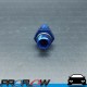 PROFLOW Male AN -4 (AN4) ORB O-Ring Port To 3/8" Barb Adaptor Fitting Blue