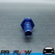 PROFLOW Male AN -6 (AN6) ORB O-Ring Port To 3/8" Barb Adaptor Fitting Blue