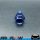 PROFLOW Male AN -6 (AN6) ORB O-Ring Port To 3/8" Barb Adaptor Fitting Blue