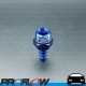 PROFLOW Male AN -6 (AN6) ORB O-Ring Port To 3/8" Barb Adaptor Fitting Blue