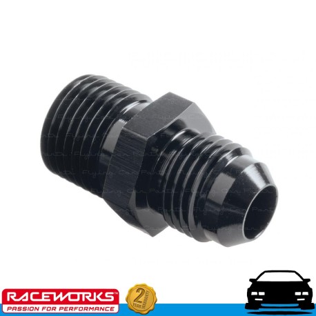 RACEWORKS Metric Male M16x1.5 To Male Flare AN -8 (AN8)